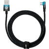 Baseus MVP 2, Fast Charging CAVP000521, USB la USB-C, 2m, Black-Blue