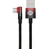 Baseus MVP 2, Fast Charging CAVP000520, USB la USB-C, 2m, Black-Red