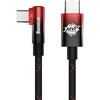 Baseus MVP 2, Fast Charging CAVP000720, USB-C - USB-C, 2m, Black-Red