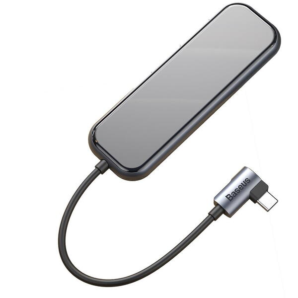 Hub USB Baseus Multi-Functional, 4x USB 3.2 gen 1, 1x USB-C, Grey