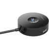 Hub USB Baseus Round Box, 1x USB 3.2 gen 1, 3x USB 2.0, Black