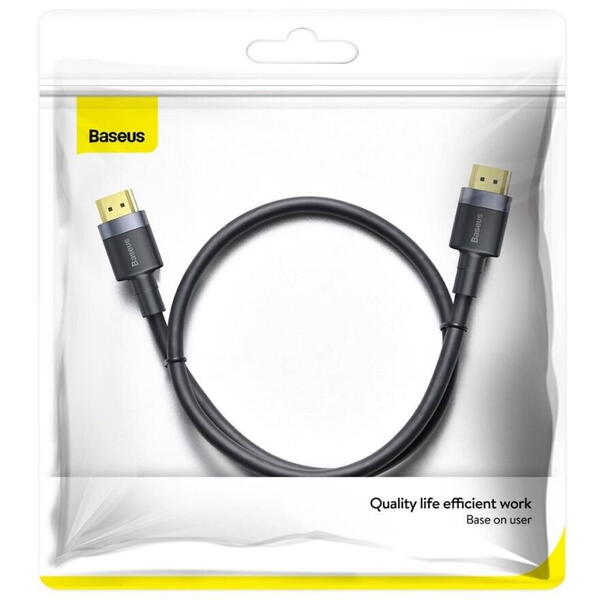 Baseus Cafule, HDMI Tata la HDMI Tata, 3m, Black