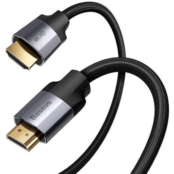 Baseus Enjoyment, HDMI Tata la HDMI Tata, 5m, Grey