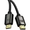 Baseus HD Series, HDMI Tata la HDMI Tata, 8K, 1m, Negru