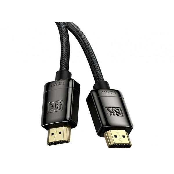 Baseus HD Series, HDMI Tata la HDMI Tata, 8K, 2m, Negru