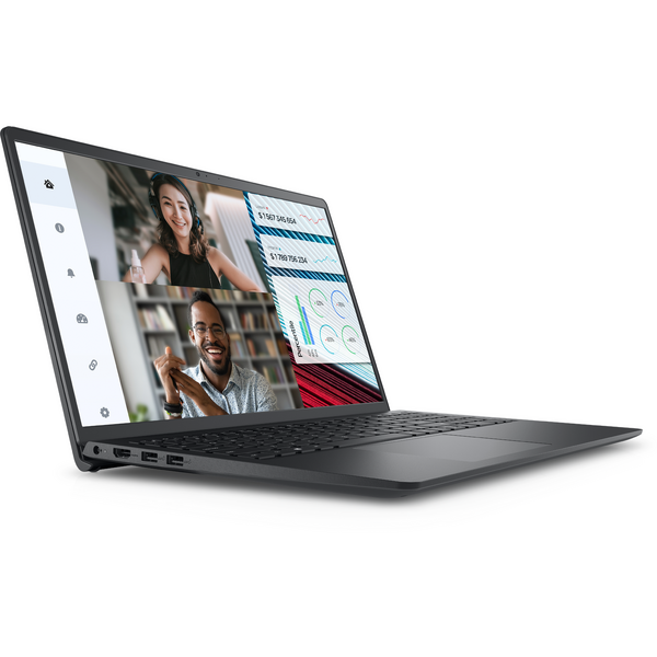 Laptop Dell Vostro 3520, 15.6 inch FHD 120Hz, Intel Core i5-1235U, 8GB DDR4, 512GB SSD, Intel Iris Xe, Linux, Carbon Black, 3Yr ProSupport