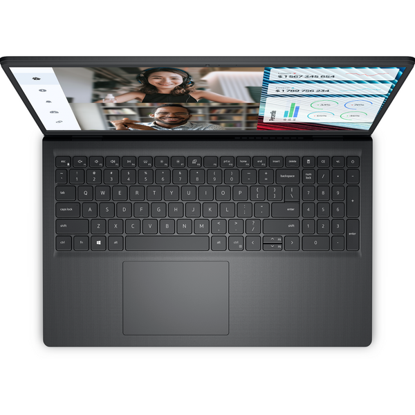 Laptop Dell Vostro 3520, 15.6 inch FHD 120Hz, Intel Core i7-1255U, 16B DDR4, 512GB SSD, Intel Iris Xe Graphics, Win 11 Pro, 3Yr ProSupport