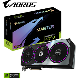 Placa video Gigabyte AORUS GeForce RTX 4090 MASTER 24GB GDDR6X 384 Bit