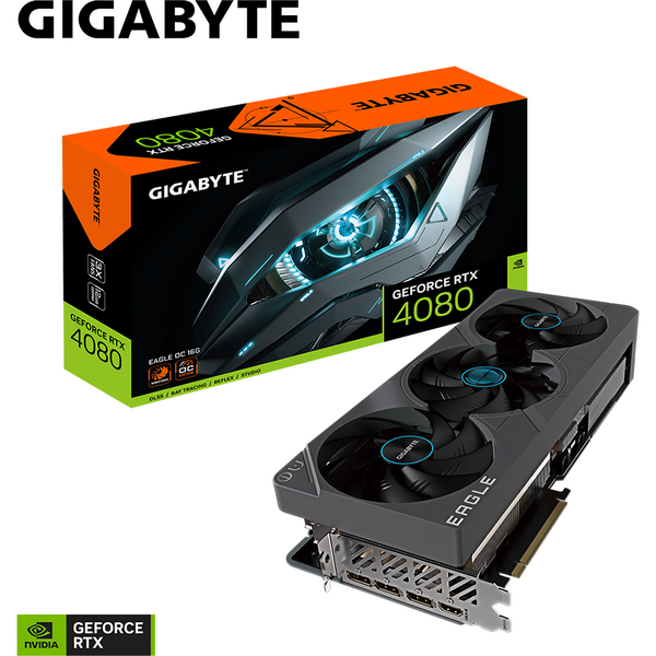 Placa video Gigabyte GeForce RTX 4080 EAGLE OC 16GB GDDR6X 256 Bit