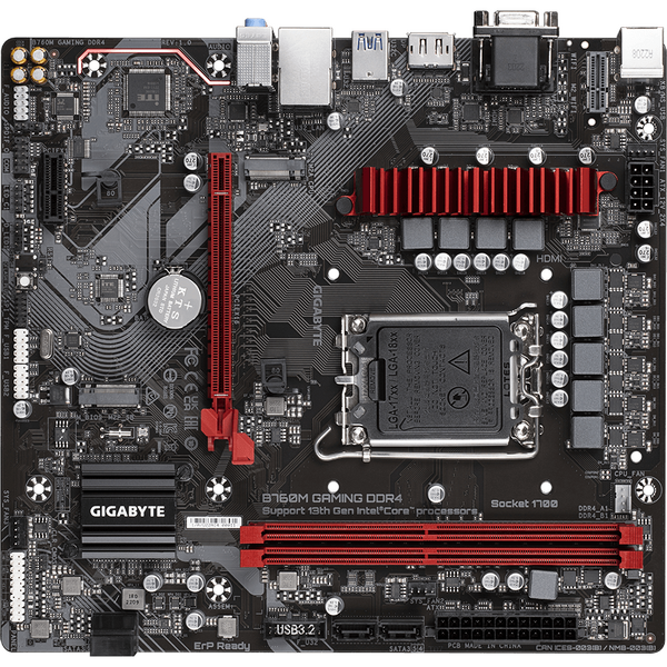 Placa de baza Gigabyte B760M GAMING DDR4 Socket 1700