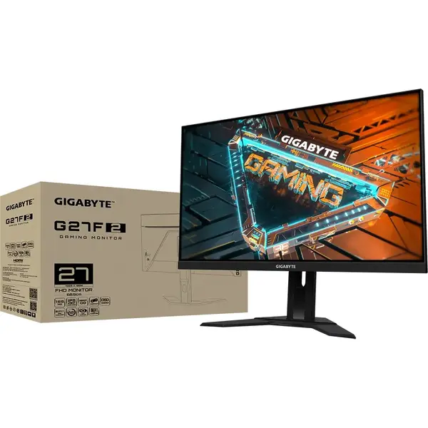 Monitor Gaming Gigabyte G27F 2, 2‎7 inch, 130% sRGB, IPS, 1‎65Hz, Negru