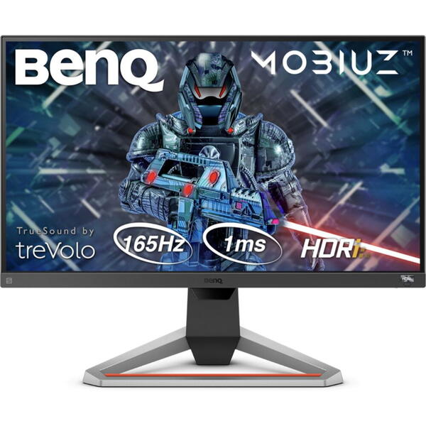 Monitor LED Benq MOBIUZ EX2710S 27 inch FHD IPS 1 ms 165 Hz HDR Negru