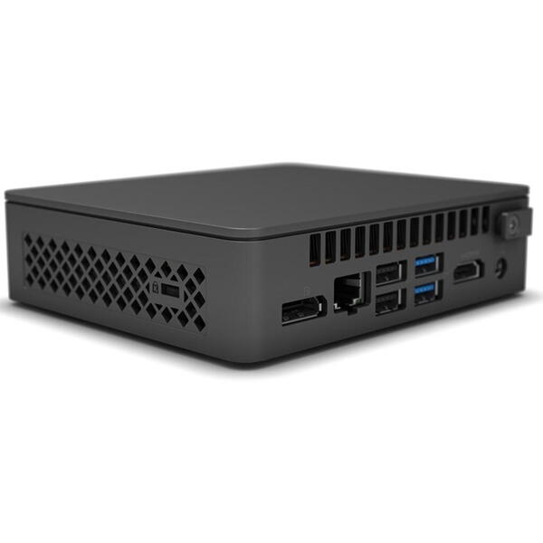 Mini PC NUC 11 Essential NUC11ATKC4 Atlas Canyon, Intel Celeron N5105, no RAM, no Storage, Intel UHD Graphics, Wi-Fi, Bluetooth, HDMI, no OS