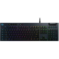 Tastatura gaming Logitech G815 LIGHTSYNC  RGB Mecanica Linear switch, Negru