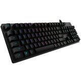 Tastatura gaming Logitech G512 Carbon RGB GX Red Switch Mecanica