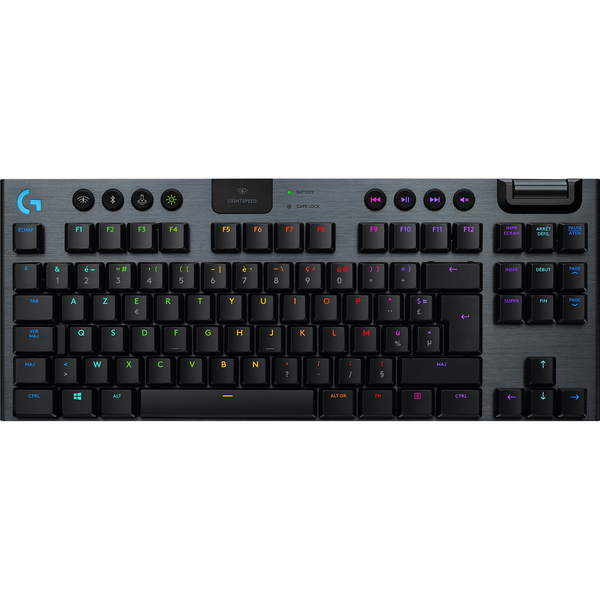 Tastatura gaming Logitech G915 TKL LIGHTSPEED Wireless GL Tactile Mecanica