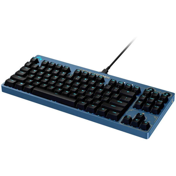 Tastatura gaming Logitech G PRO League of Legends Edition Mecanica