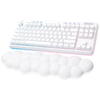 Tastatura gaming Logitech G715 White RGB TKL LIGHTSPEED Switch GX Red Mecanica Wireless