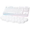 Tastatura gaming Logitech G715 White RGB TKL LIGHTSPEED Switch GX Red Mecanica Wireless