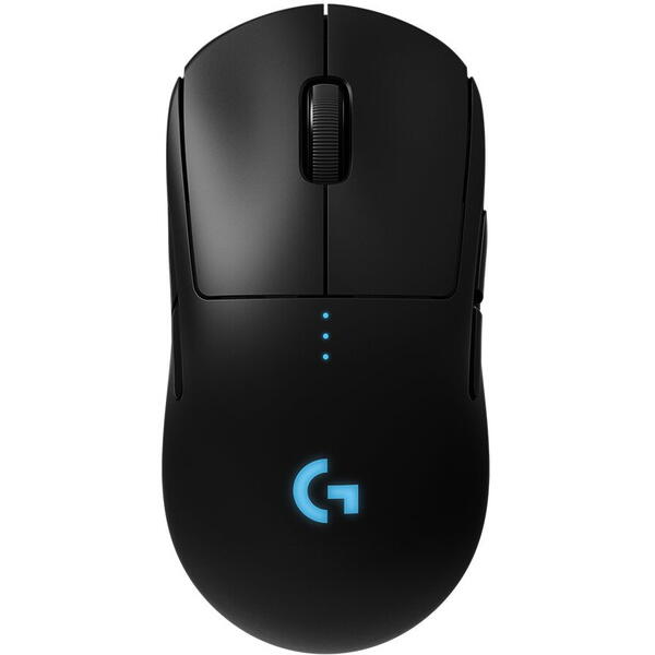 Mouse gaming Logitech G Pro X Superlight Lightspeed Wireless, 25000 dpi, Negru