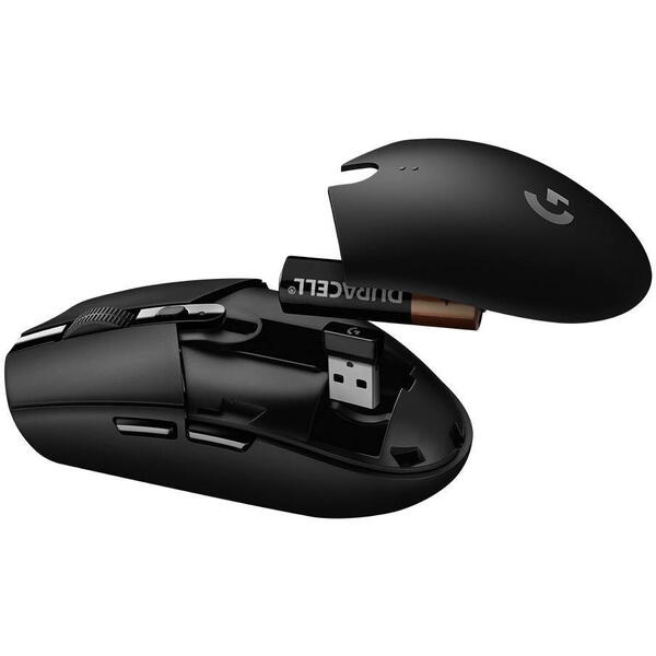 Mouse gaming Logitech G305 Lightspeed Wireless Black