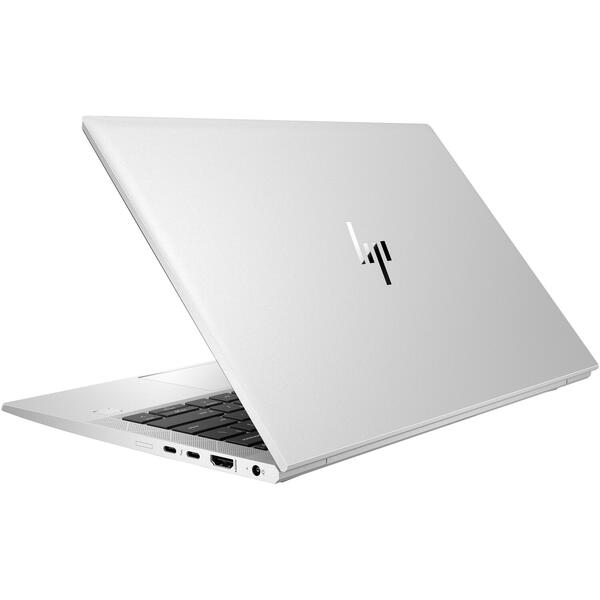 Laptop HP EliteBook 830 G8, 13.3 inch FHD IPS, Intel Core i7-1165G7, 16GB DDR4, 512GB SSD, Intel Iris Xe, Win 11 Pro, Silver