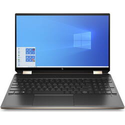 Laptop HP Spectre x360 2-in-1 16-f1008nn, 16 inch 3K+ IPS Touch, Intel Core i7-1260P, 16GB DDR4, 1TB SSD, Intel Arc A370M 4GB, Win 11 Home, Nightfall Black