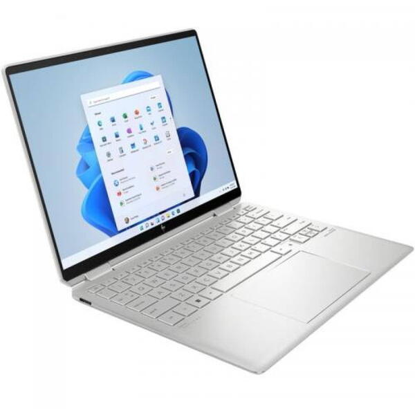 Laptop HP Spectre x360 2-in-1 14-ef0033nn, 13.5 inch WUXGA+ IPS Touch,  Intel Core i5-1235U, 16GB DDR4X, 1TB SSD, Intel Iris Xe, Win 11 Home, Natural Silver
