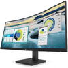 Monitor LED HP P34hc G4 Curbat 34 inch UWQHD VA 5 ms 60 Hz USB-C Negru