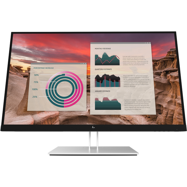 Monitor LED HP E27u G4 27 inch QHD IPS 5 ms 60 Hz USB-C