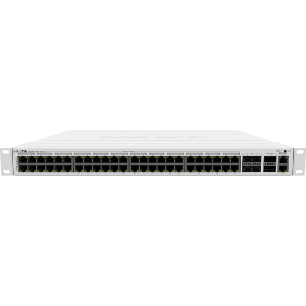 Switch MikroTik CRS354-48P-4S+2Q+RM 48 porturi Gigabit, 4x SFP+,2x 40G QSFP+