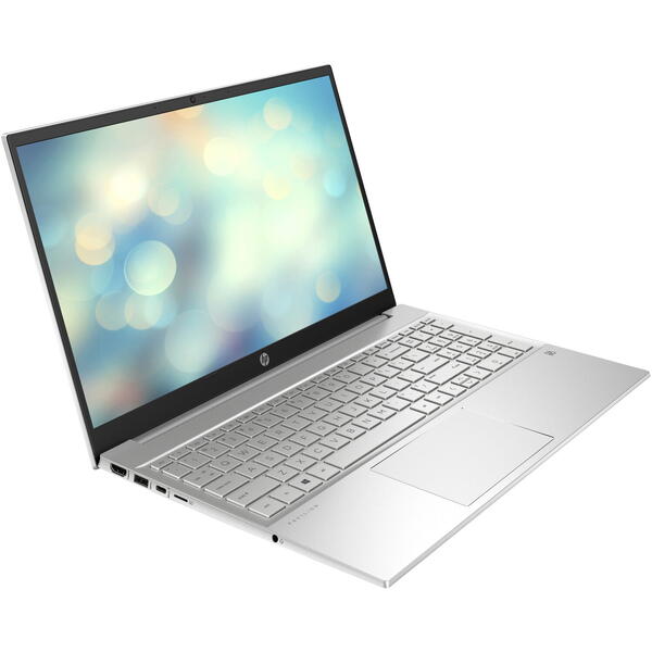 Laptop HP Pavilion 15-eg2031nq, FHD IPS, Intel Core i5-1235U, 16GB DDR4, 512GB SSD, Intel Iris Xe, Free DOS, Silver