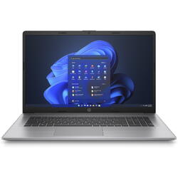 Laptop HP 470 G9, 17.3 inch FHD IPS, Intel Core i7-1255U, 16GB DDR4, 512GB SSD, GeForce MX550 2GB, Win 11 Pro, Silver
