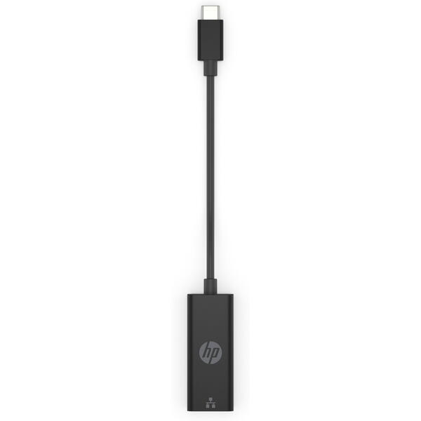 Placa de retea HP RJ-45 la USB Type-C, Negru