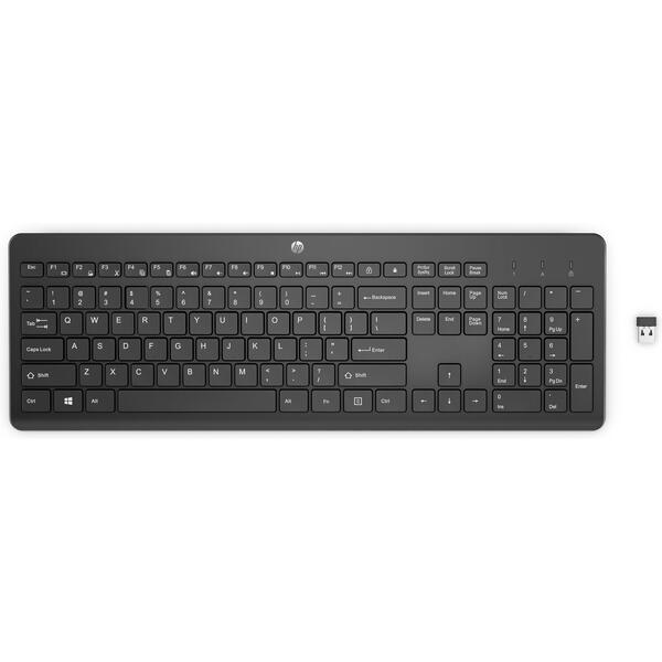 Tastatura HP 230 Wireless, Black