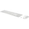 Kit Tastatura si Mouse HP 650 Wireless White