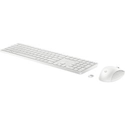 Kit Tastatura si Mouse HP 650 Wireless White