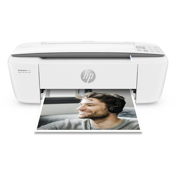 Multifunctionala HP DeskJet 3750, InkJet, Color, Format A4, Retea, Wi-Fi