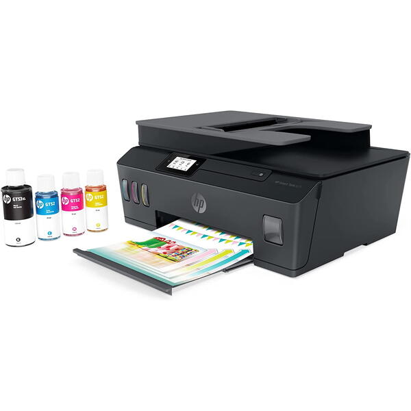 Multifunctionala HP Smart Tank 615, InkJet CISS, Color, Format A4, Wi-Fi