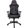 Scaun Gaming AROZZI Verona Signature Soft Fabric Red Logo