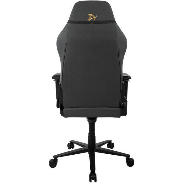 Scaun Gaming AROZZI Primo Woven Fabric Black, Gold logo