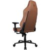 Scaun Gaming AROZZI Primo, piele premium, brown