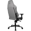 Scaun Gaming AROZZI Primo, piele premium, gri