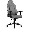 Scaun Gaming AROZZI Primo, piele premium, gri