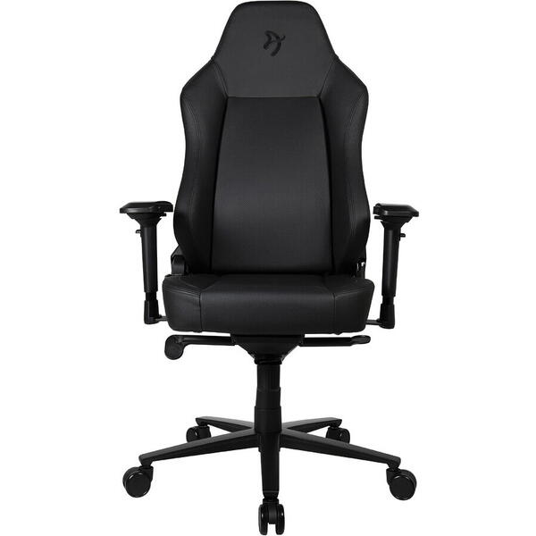 Scaun Gaming AROZZI Primo, piele premium, negru