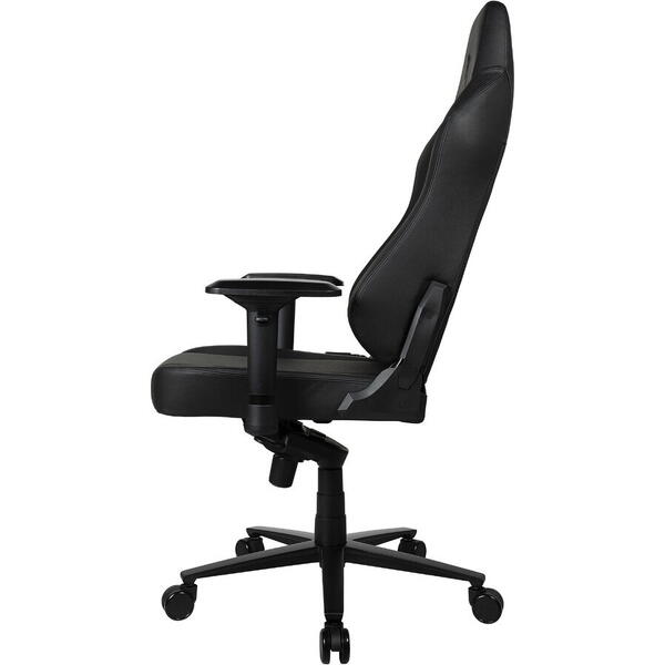 Scaun Gaming AROZZI Primo, piele premium, negru