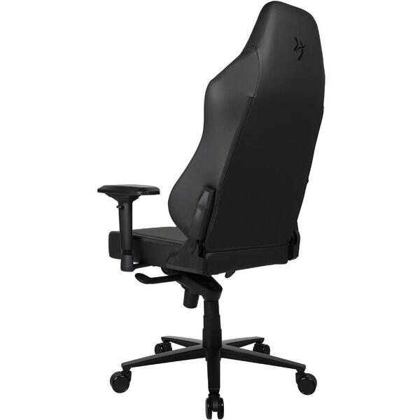 Scaun Gaming AROZZI Primo, piele premium, negru