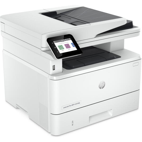 Multifunctionala HP LaserJet Pro MFP 4102dw, Laser, Monocrom, Format A4, Duplex, Retea, Wi-Fi