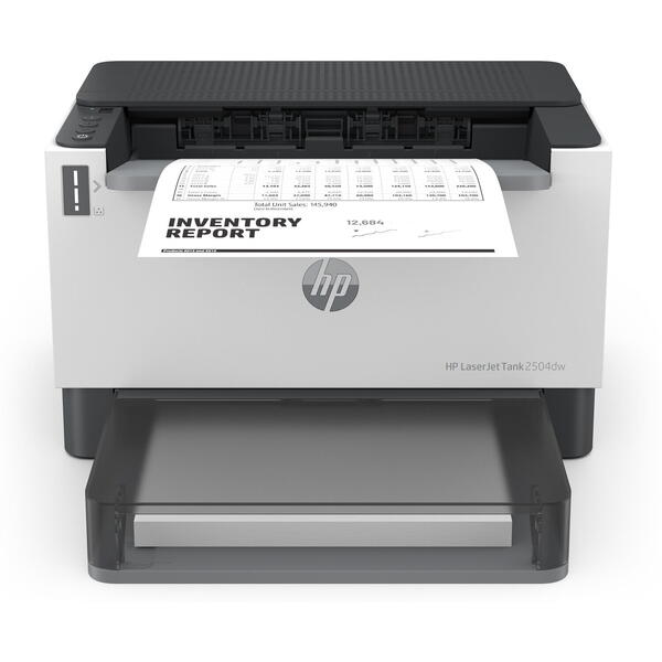 Imprimanta laser monocrom HP LaserJet Tank 2504dw, Laser, Monocrom, Format A4, Duplex, Retea, Wi-Fi