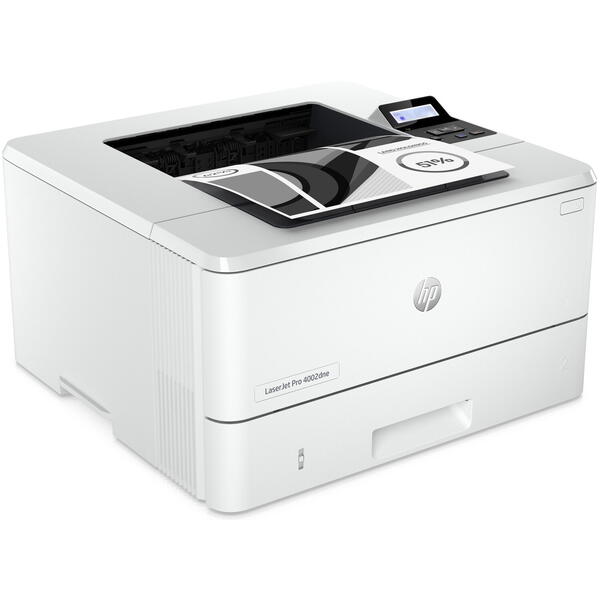 Imprimanta laser monocrom HP LaserJet Pro 4002dne, Laser, Monocrom, Format A4, Duplex, Retea